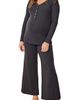 Angel Maternity Angel Maternity Isabelle Nursing/Maternity Pajamas & Baby Gown Set - 3