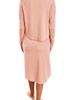 Angel Maternity Angel Maternity Leah Long Sleeve Ribbed Maternity/Nursing Dress & Knotted Baby Gown Set - 2