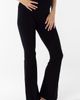 Angel Maternity Angel Maternity New Deluxe Flare Black Legging  - 1