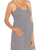 Angel Maternity Angel Maternity Nursing Dress, Robe & Baby Blanket Set - 3