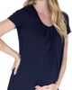 Angel Maternity Angel Maternity Petal Front Maternity/Nursing Top - 1