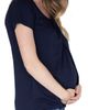 Angel Maternity Angel Maternity Petal Front Maternity/Nursing Top - 3