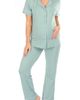 Angel Maternity Angel Maternity Short Sleeve Maternity Pajamas - 1