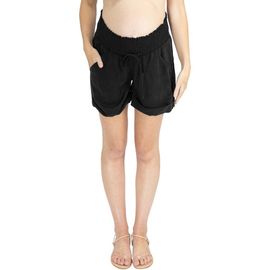 Angel Maternity Angel Maternity Smocked Waist Tencel® Maternity Shorts