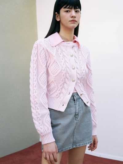 ANGELO BIANCO Ruelli Knit Cardigan