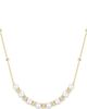 ANIA HAIE ANIA HAIE Faux Pearl Frontal Necklace - 1