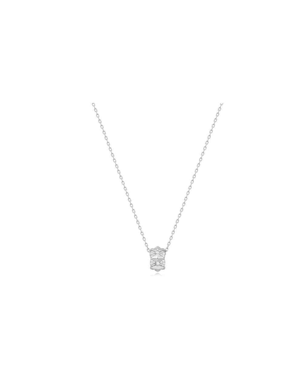 ANIA HAIE Geometric Sparkle 925 Silver Necklace