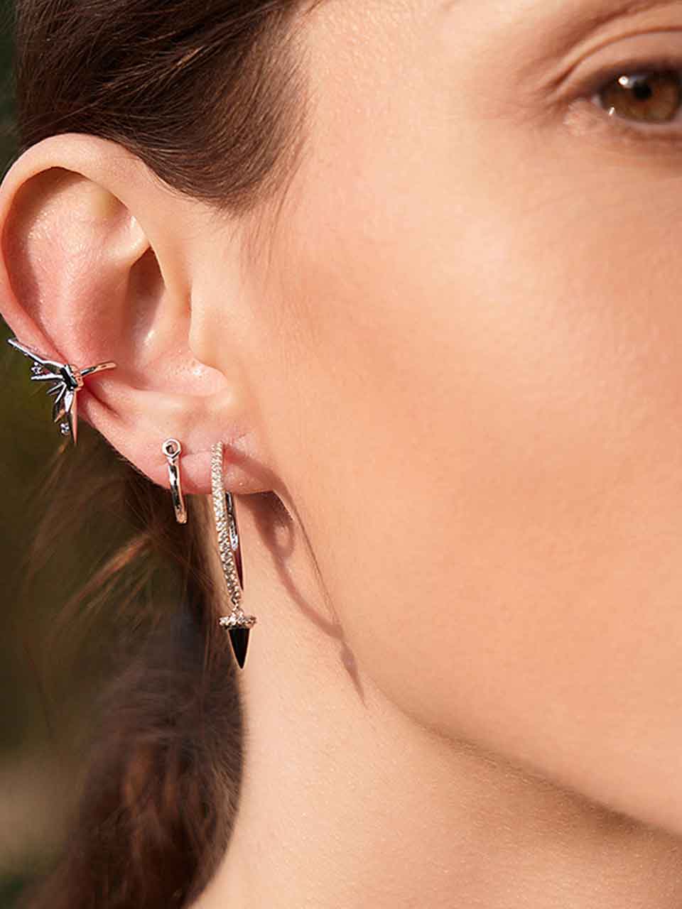 ANIA HAIE Sparkle Spite 925 Silver Earcuff / Ear Clip