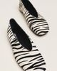 Anine Bing Ana Zebra Ballet Flats - 1