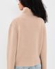 ANINE BING ANINE BING Alma Turtleneck Sweater Beige - 3