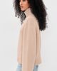 ANINE BING ANINE BING Alma Turtleneck Sweater Beige - 4