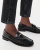 ANINE BING ANINE BING Amoc Leather Loafers Black - 3