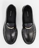 ANINE BING ANINE BING Amoc Leather Loafers Black - 5