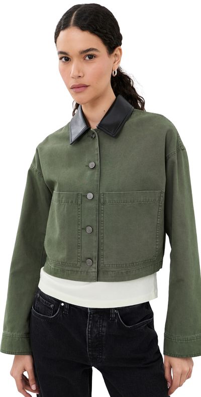 ANINE BING ANINE BING Army Green Yuma Jacket Army Green