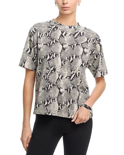 Anine Bing Anine Bing Avi Washed Python Tee