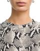 Anine Bing Anine Bing Avi Washed Python Tee - 4