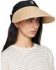 ANINE BING ANINE BING Beige & Black Venus Visor - 2