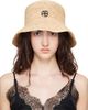 ANINE BING ANINE BING Beige Cabana Bucket Hat - 1