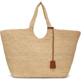 ANINE BING ANINE BING Beige Lili Raffia Tote