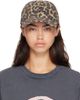 ANINE BING ANINE BING Black & Tan Jeremy Baseball Cap - 1