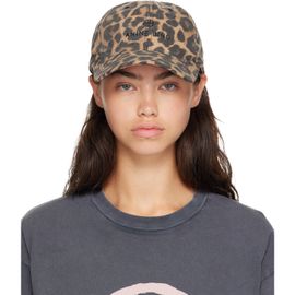 ANINE BING ANINE BING Black & Tan Jeremy Baseball Cap