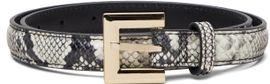 ANINE BING ANINE BING Black & White Nicola Belt