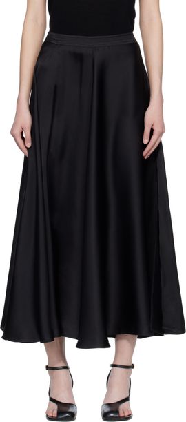 ANINE BING ANINE BING Black Christina Midi Skirt