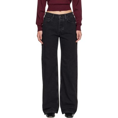ANINE BING ANINE BING Black Hugh 34 Jeans
