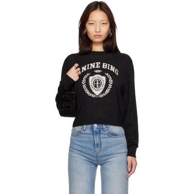 ANINE BING ANINE BING Black Mia Sweater