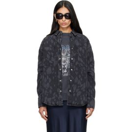 ANINE BING ANINE BING Black Samy Denim Shirt