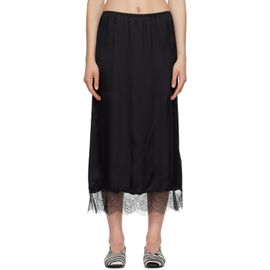 ANINE BING ANINE BING Black Shelby Midi Skirt