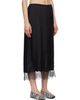 ANINE BING ANINE BING Black Shelby Midi Skirt - 2