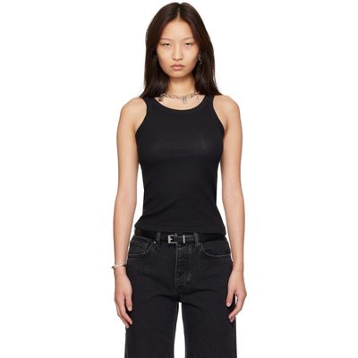 ANINE BING ANINE BING Black Sixtine Tank Top