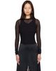 ANINE BING ANINE BING Black Tiana Sweater - 1