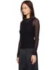 ANINE BING ANINE BING Black Tiana Sweater - 4