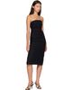 ANINE BING ANINE BING Black Tyla Midi Dress - 4