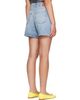 ANINE BING ANINE BING Blue Delaney Denim Shorts - 3