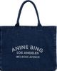 ANINE BING ANINE BING Blue Leo Denim Tote - 1