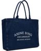 ANINE BING ANINE BING Blue Leo Denim Tote - 2