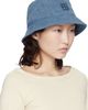 ANINE BING ANINE BING Blue Nicks Bucket Hat - 2