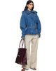 ANINE BING ANINE BING Blue Pascale Denim Trench Jacket - 4