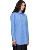 ANINE BING ANINE BING Blue Plaza Shirt - 2