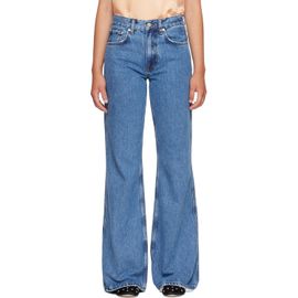 ANINE BING ANINE BING Blue Wyatt Jeans