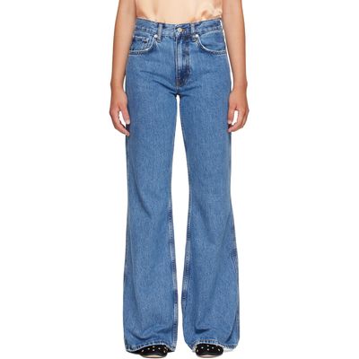 ANINE BING ANINE BING Blue Wyatt Jeans