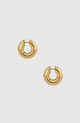 ANINE BING ANINE BING Bold Link Hoop Earrings