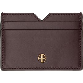 ANINE BING ANINE BING Burgundy Calli Card Holder