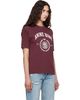 ANINE BING ANINE BING Burgundy Collegiate T-shirt - 2