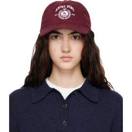 ANINE BING ANINE BING Burgundy Jeremy Collegiate Baseball Cap