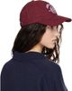ANINE BING ANINE BING Burgundy Jeremy Collegiate Baseball Cap - 3