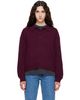 ANINE BING ANINE BING Burgundy Lee Polo - 1